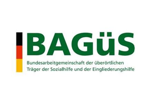 Das Logo des Bundesarbeitsgemeinschaft der überörtlichen Träger der Sozialhilfe und der Eingliederungshilfe (BAGüS)